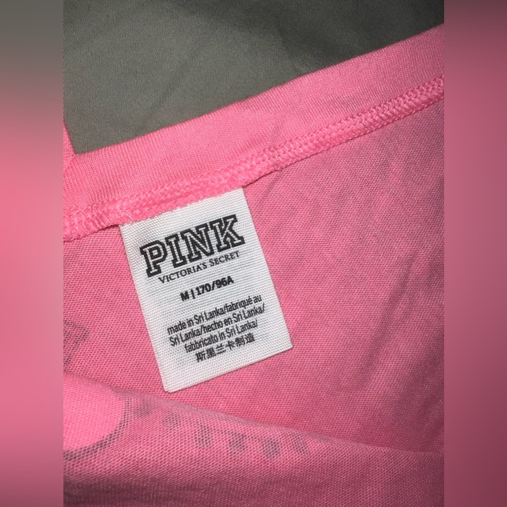 Pink Victoria Secret tank‎ top (London) - Picture 3 of 3